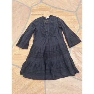 Velvet/Graham & Spencer Women's Black Floral Lace Midi Dress Size XS